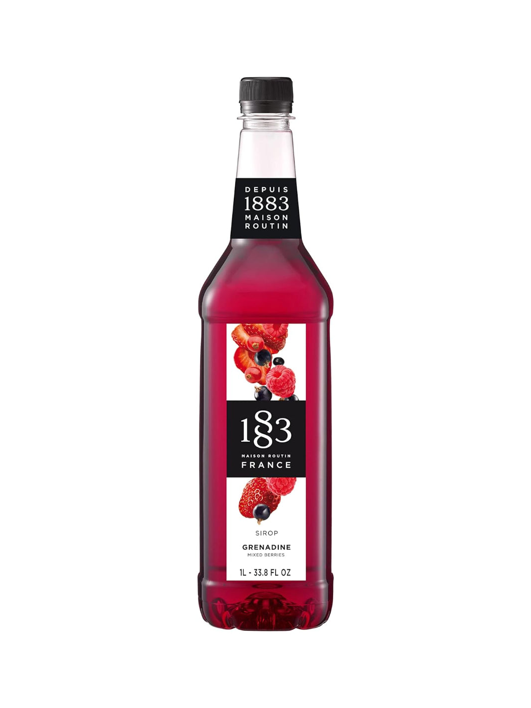 1883 Mixed Berries Syrup (Grenadine) (1000ml/33.8oz) / Syrup