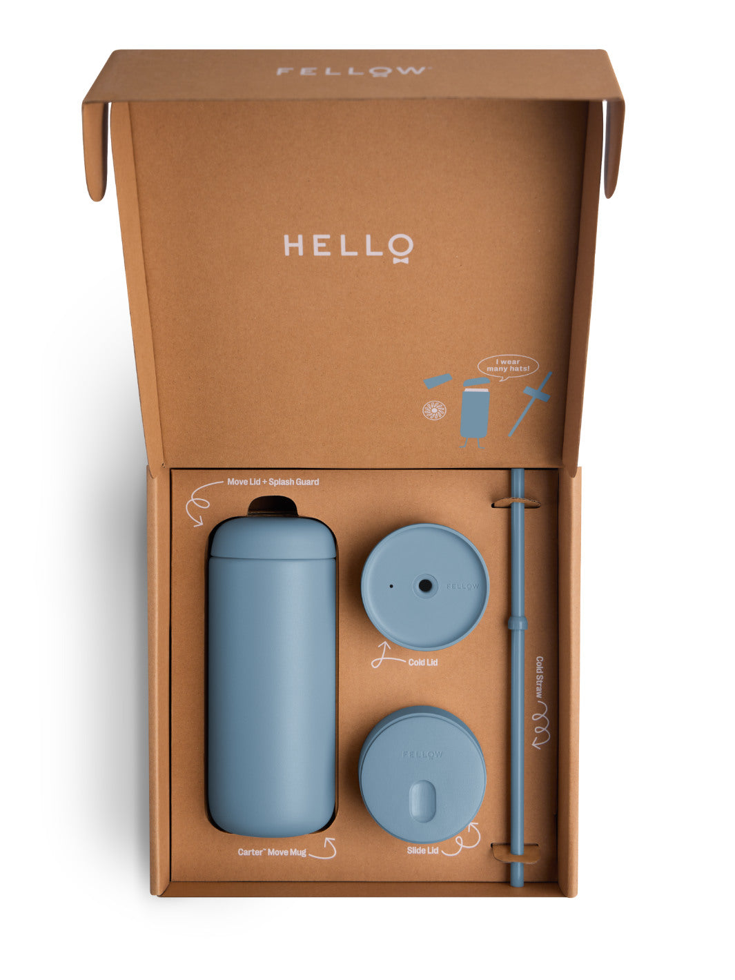 FELLOW Carter 3-in-1 Sip System (474ml/16oz)