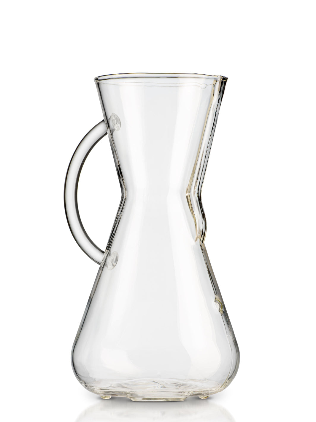 CHEMEX® Three Cup Glass Handle / Pourover Brewers | Eight Ounce Coffee