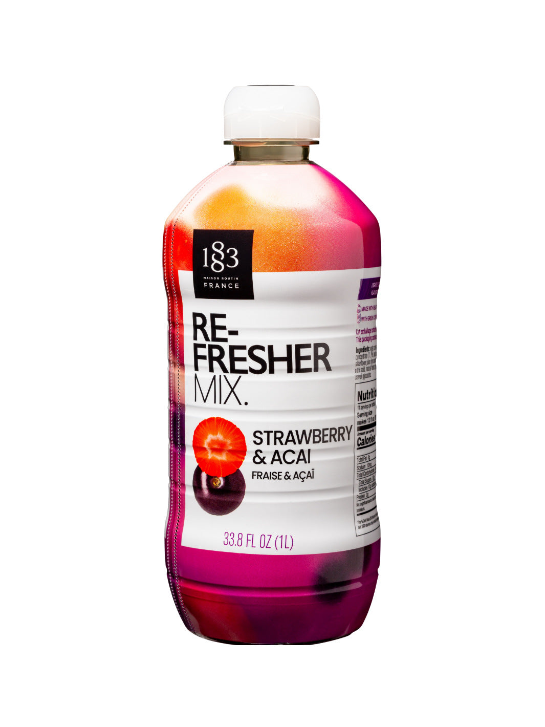1883 Strawberry & Açaí Refresher Mix (1000ml/33.8oz) / Drink