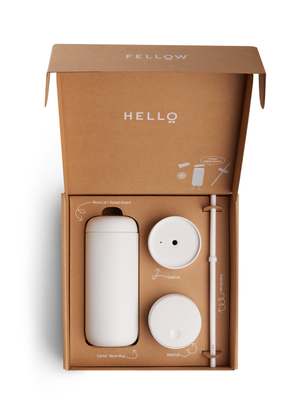 FELLOW Carter 3-in-1 Sip System (474ml/16oz)