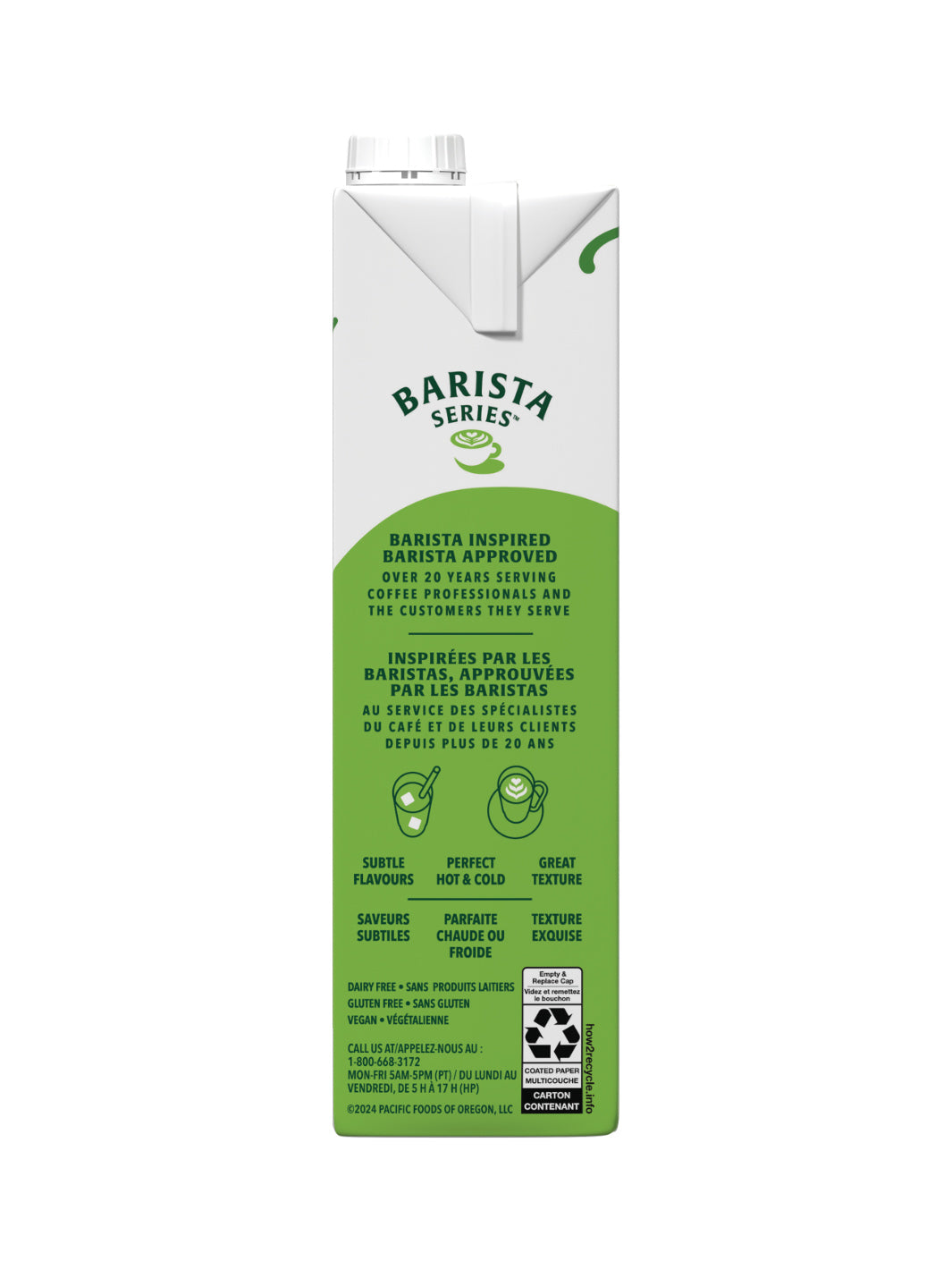 PACIFIC Barista Series™ Soy Beverage