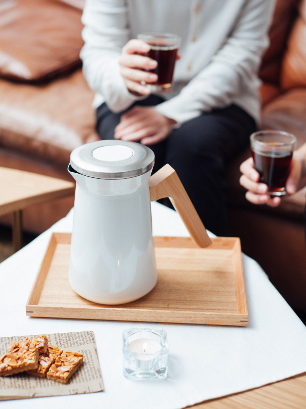 HARIO SIMPLY Stainless Thermal Pot (Lightly Used)
