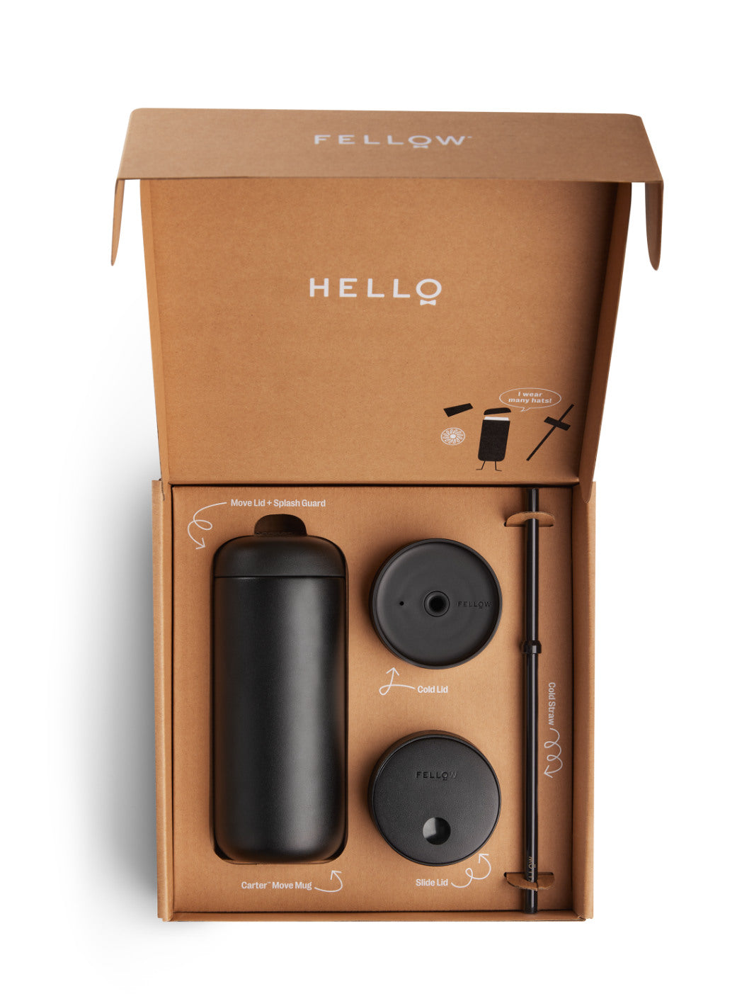 FELLOW Carter 3-in-1 Sip System (474ml/16oz)