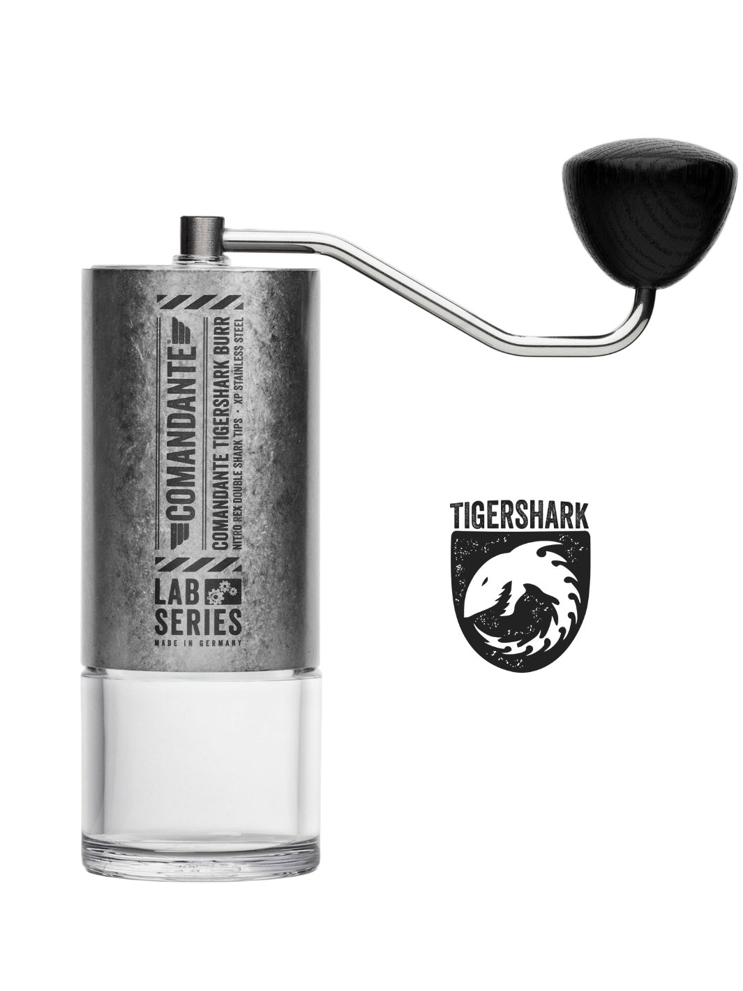 Chasseur Calandre 20cm3ℓ COMANDANTE C40 LAB Series TIGERSHARK® / Hand Grinders | Eight