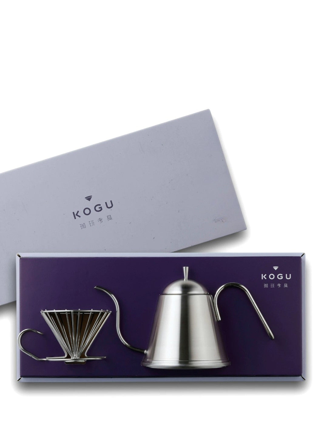 茶 KOU KOGU 2-Piece Coffee Set (Itteki SS Kettle + Pourover Dripper