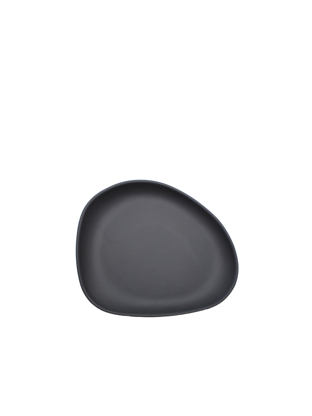 COOKPLAY Yayoi Deep Plate (Matte Black) (19x16cm/7.5x6.3in)