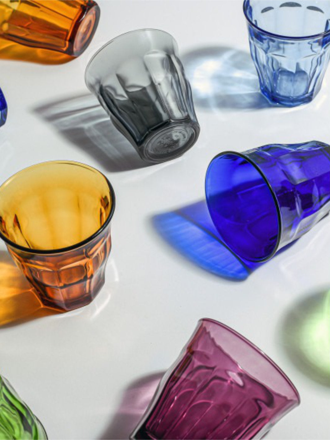 DURALEX Le Picardie® Assorted Colours Glass Tumbler Gift Box (250ml/8.5oz) (4-Pack)