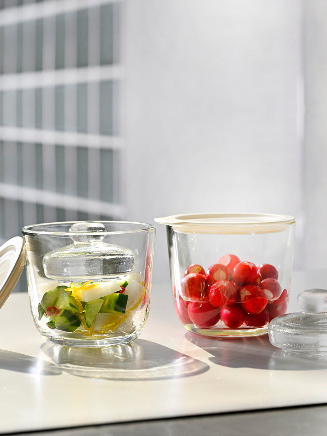 HARIO Glass Overnight Salting Bowl (500ml/17oz)