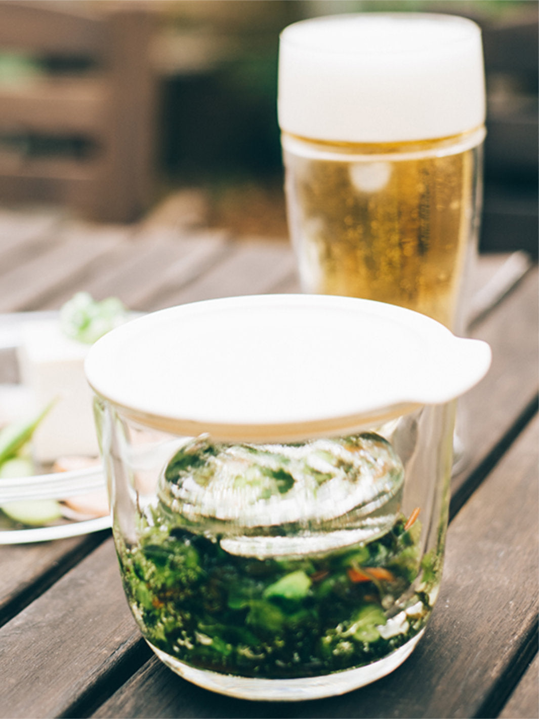 HARIO Glass Overnight Salting Bowl (500ml/17oz)