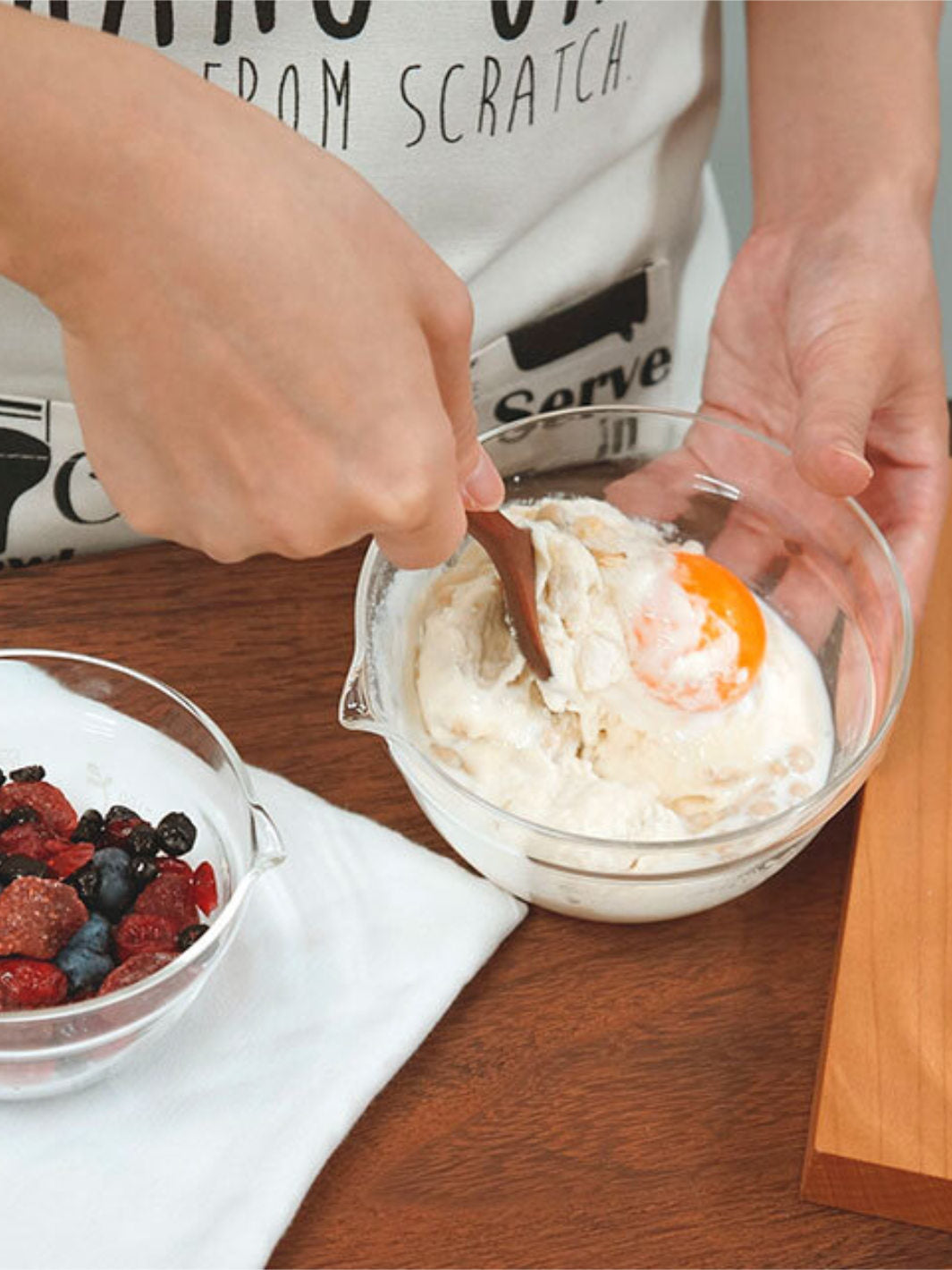 HARIO Mixing Bowl with Spout 4-Piece Set