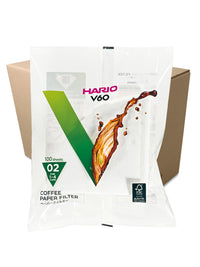 Photo of HARIO V60-02 Filters (100-Pack) ( 120 Units (1 Case) White ) [ HARIO ] [ Paper Filters ]