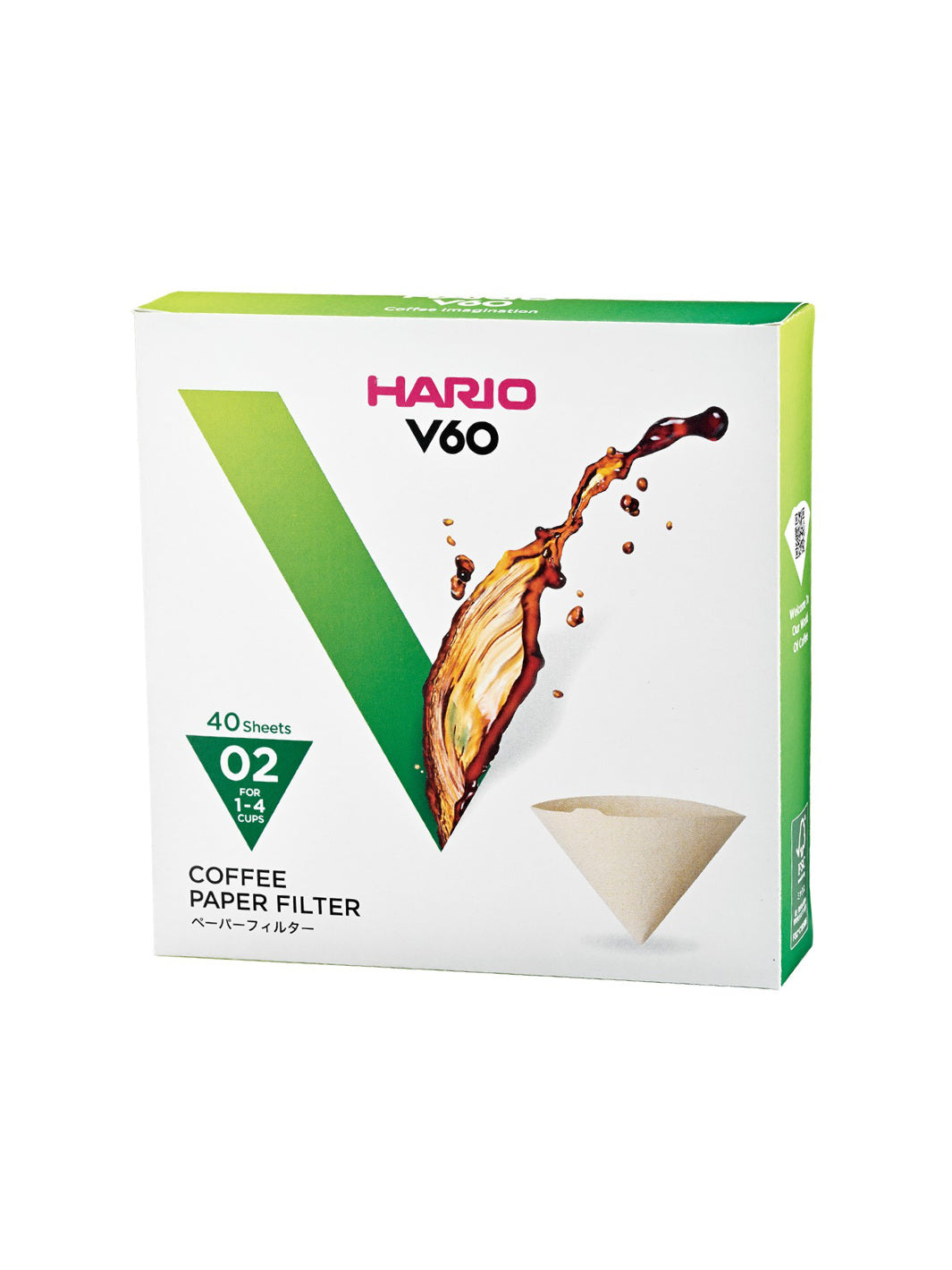 HARIO V60-02 Filters (40-Pack)