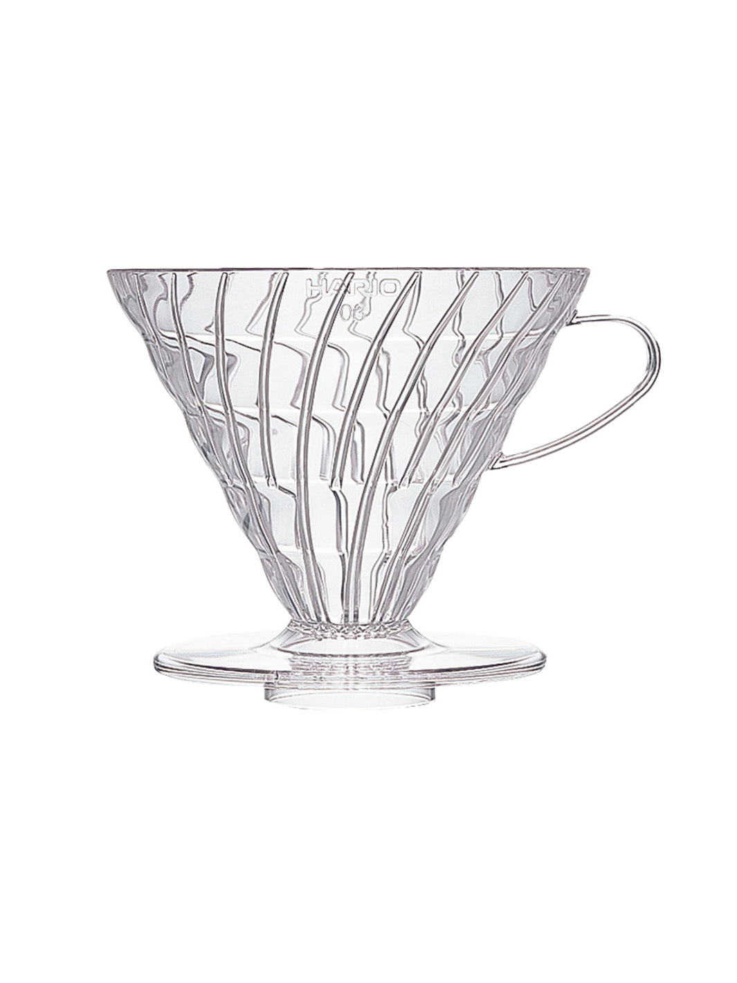 HARIO V60-03 Dripper (Plastic) (Clear)
