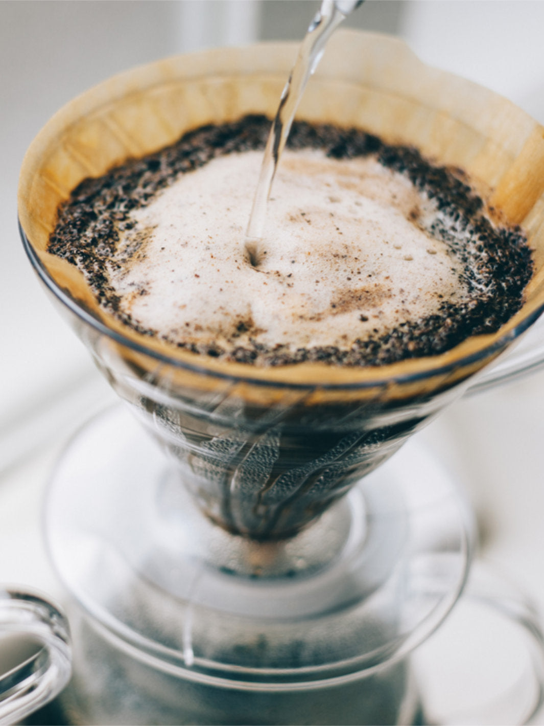 HARIO V60-03 Dripper (Plastic) (Clear)