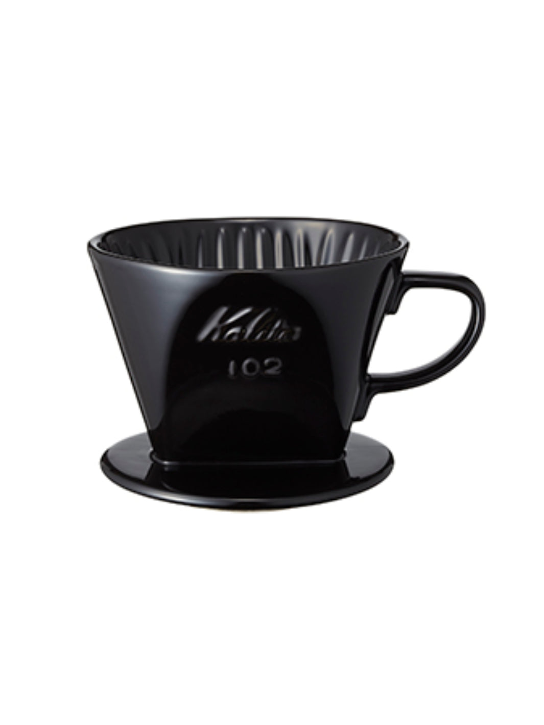 Kalita Ceramic Coffee Dripper 102 Lotto Black #02005