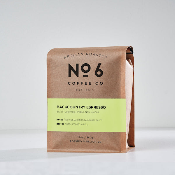 Photo of No6 - Backcountry Espresso Blend ( Default Title ) [ No6 Coffee Co. ] [ Coffee ]