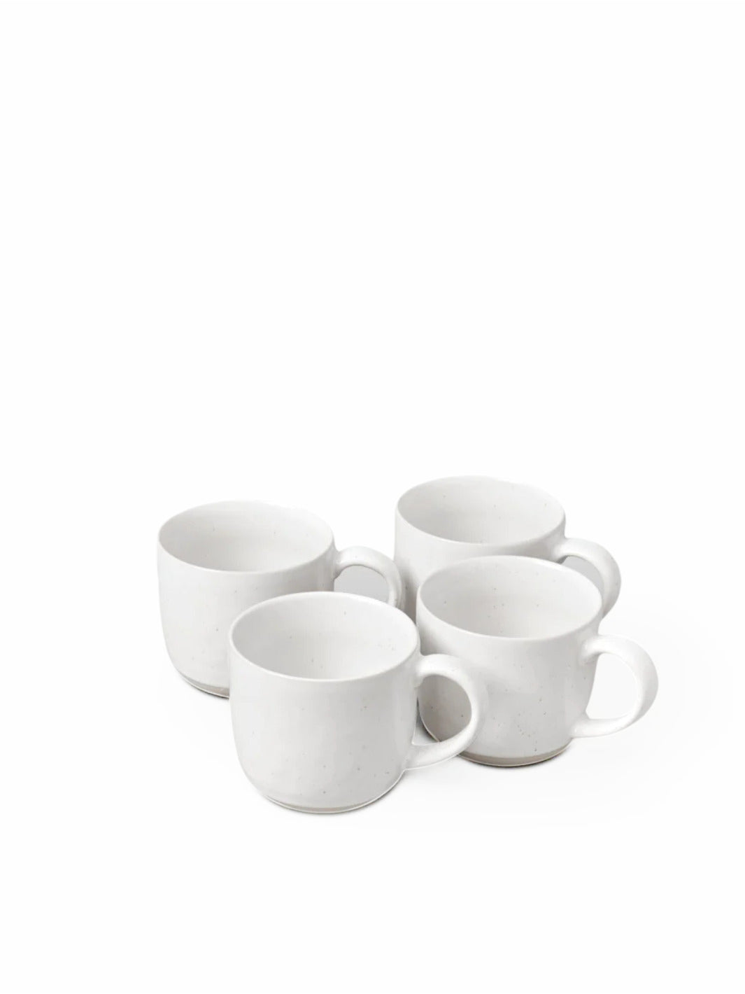 New Point Espresso Cup and Saucer Set Porcelain Coffee Mug White