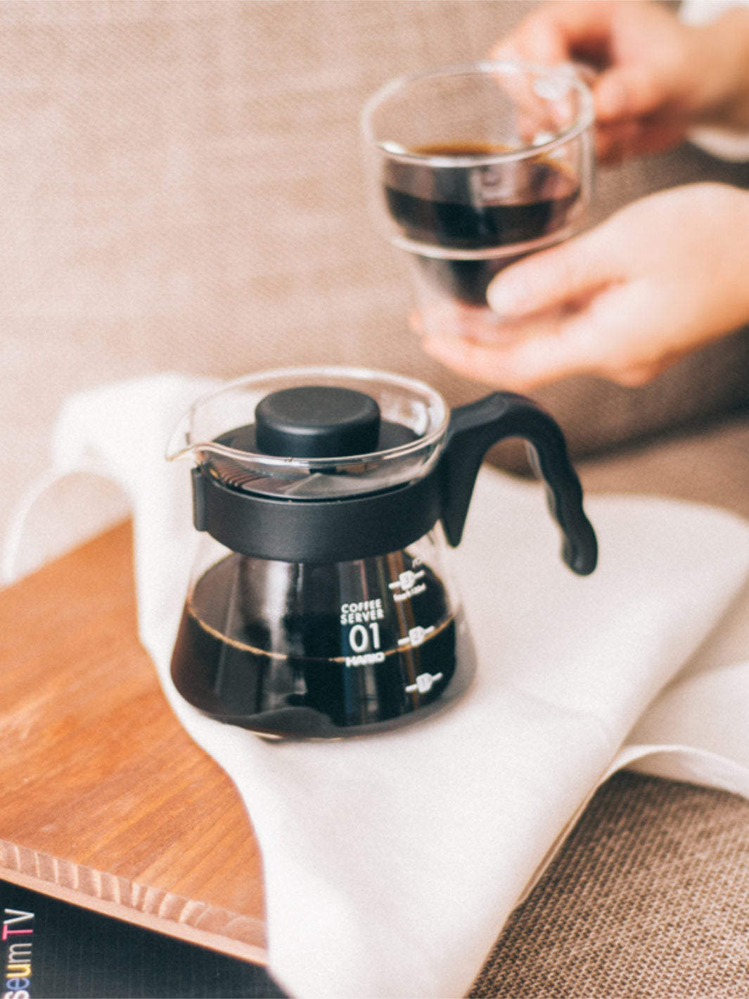 HARIO V60-01 Coffee Server (450ml/15oz)