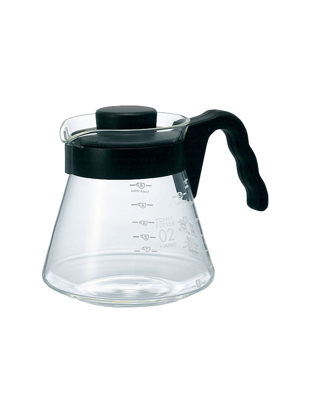 HARIO V60-02 Coffee Server (700ml/24oz) Decanters Eight Ounce