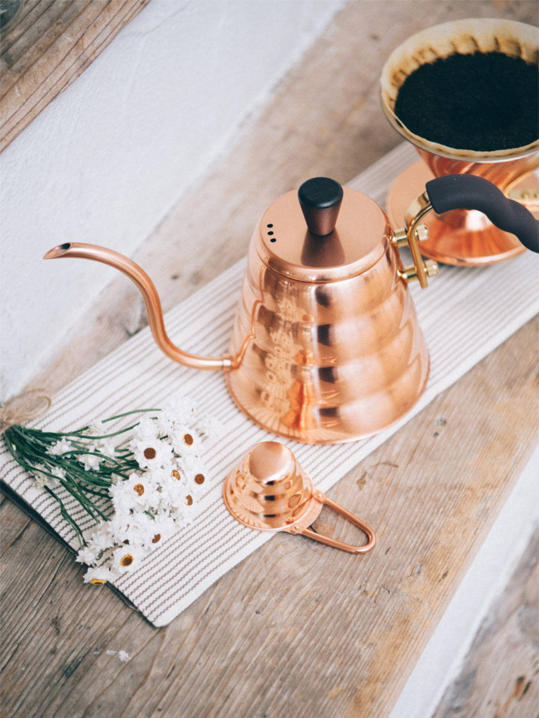 HARIO Copper Buono Drip Kettle (700ml/24oz)