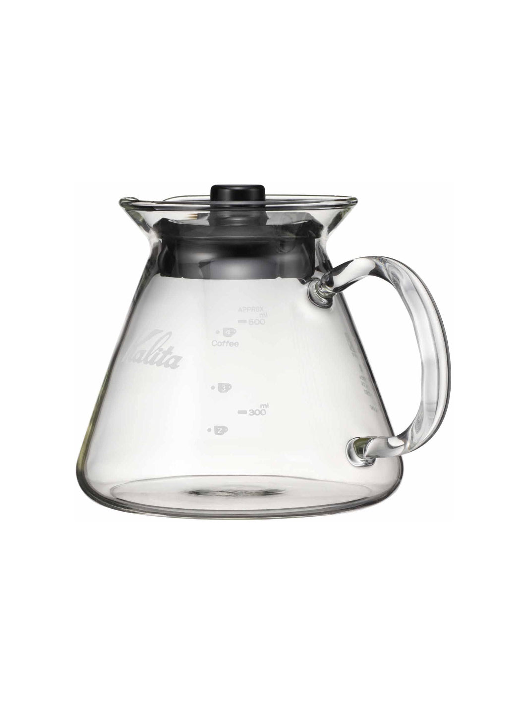 KALITA Wave Glass Server (500ml/17oz)