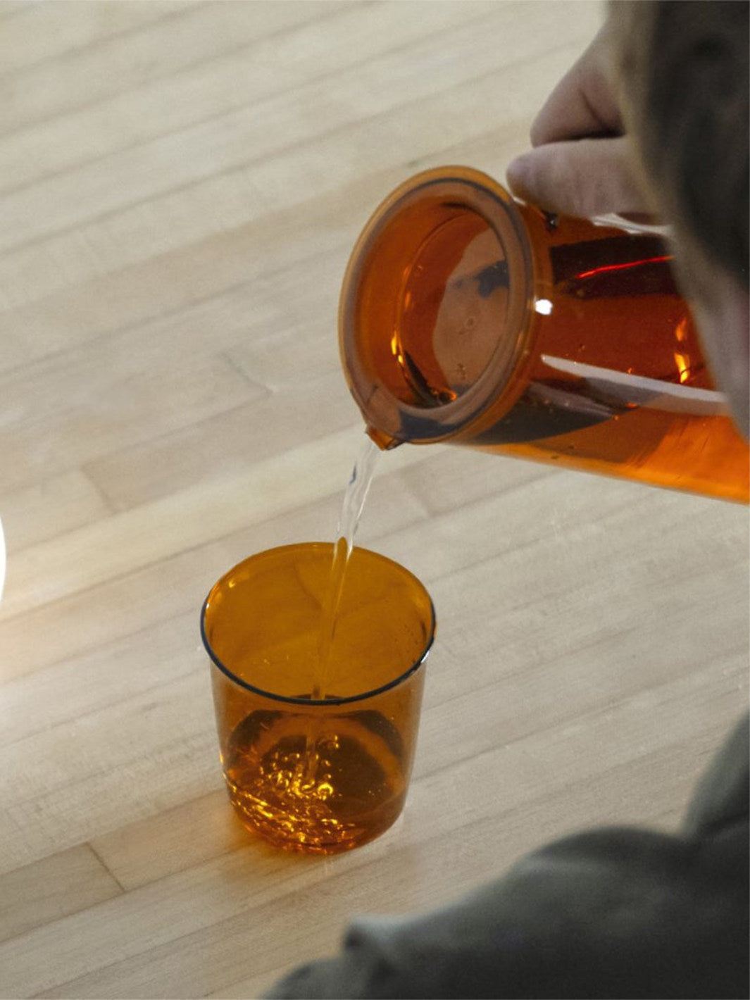 KINTO CAST AMBER Glass (250ml/8.5oz)
