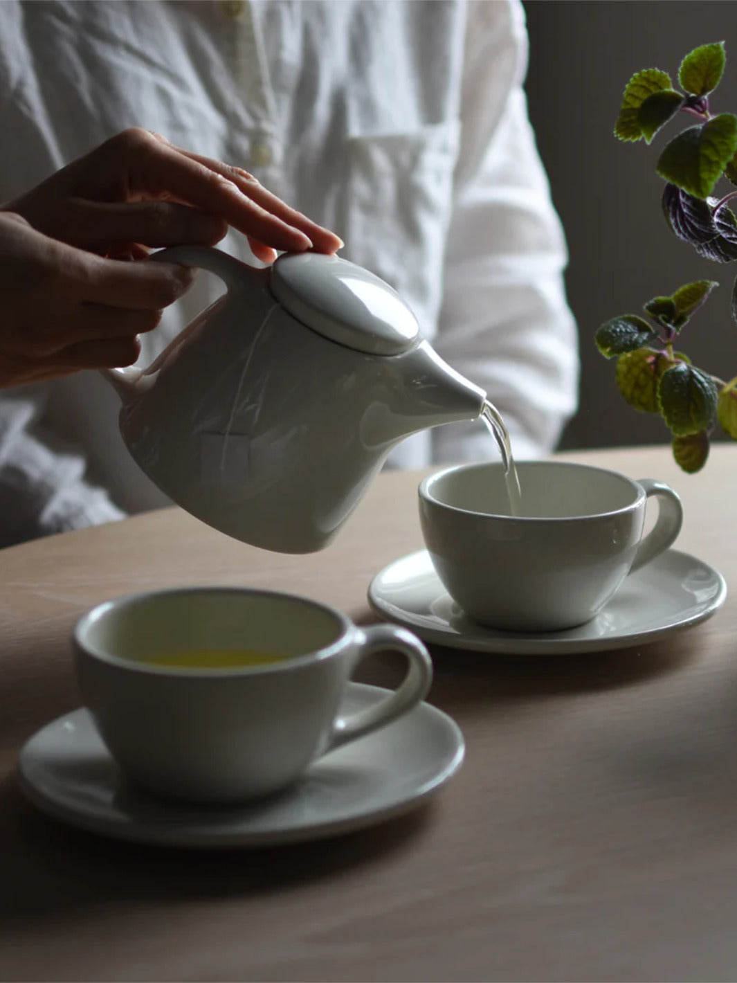 KINTO TOPO Cup & Saucer (200ml/6.8oz)