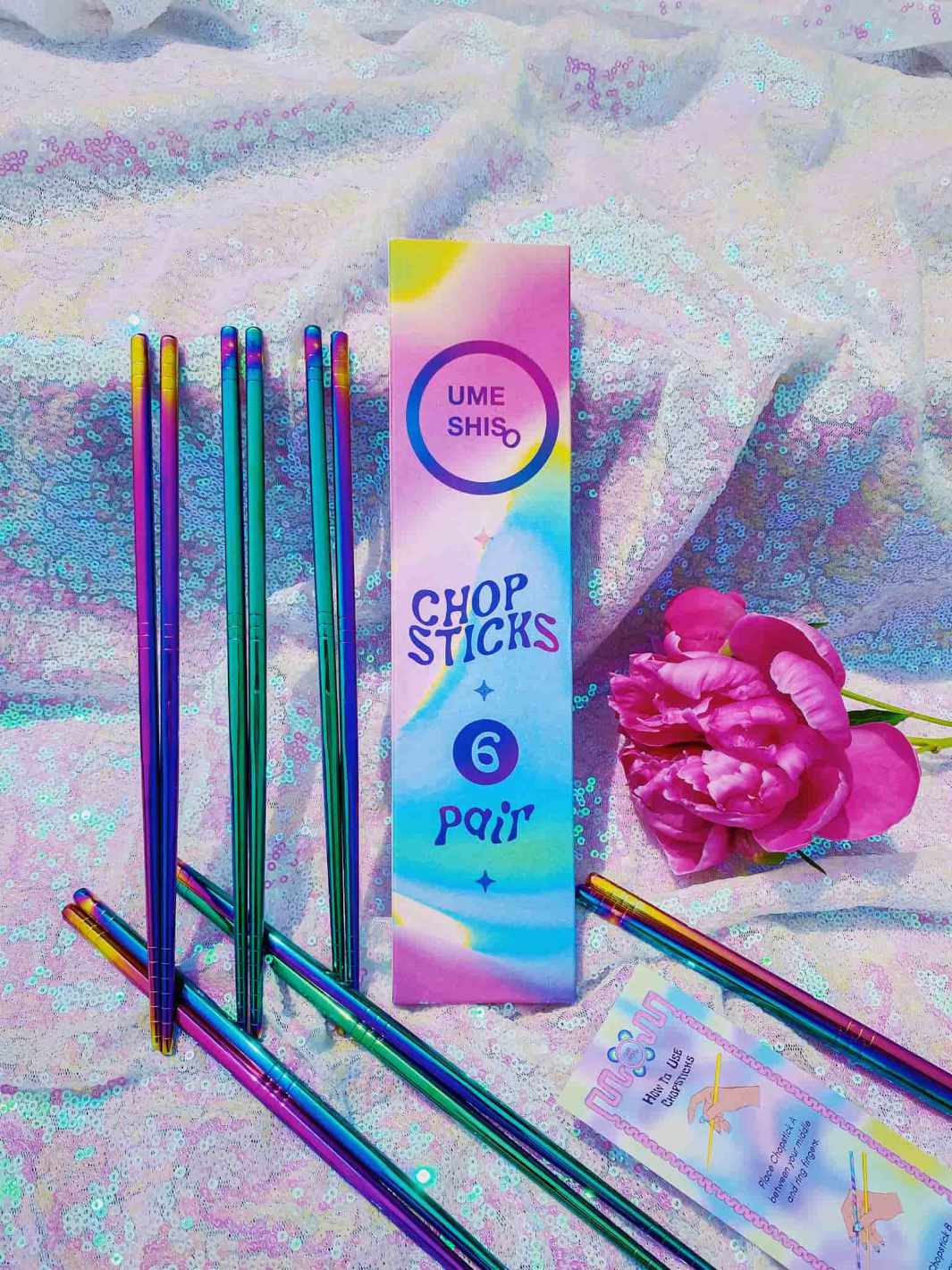 UMESHISO Chopsticks (6-Pairs)