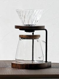 Photo of HARIO Drip Stand Set (Walnut) ( ) [ HARIO ] [ Other ]