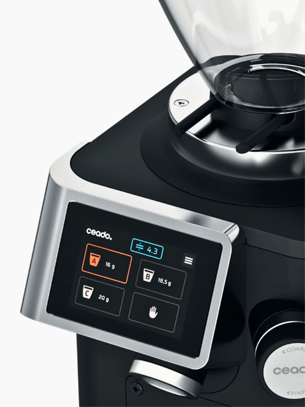 CEADO Rev Steel Espresso Grinder (120V) (⌀83mm) (w/ PFA Module)