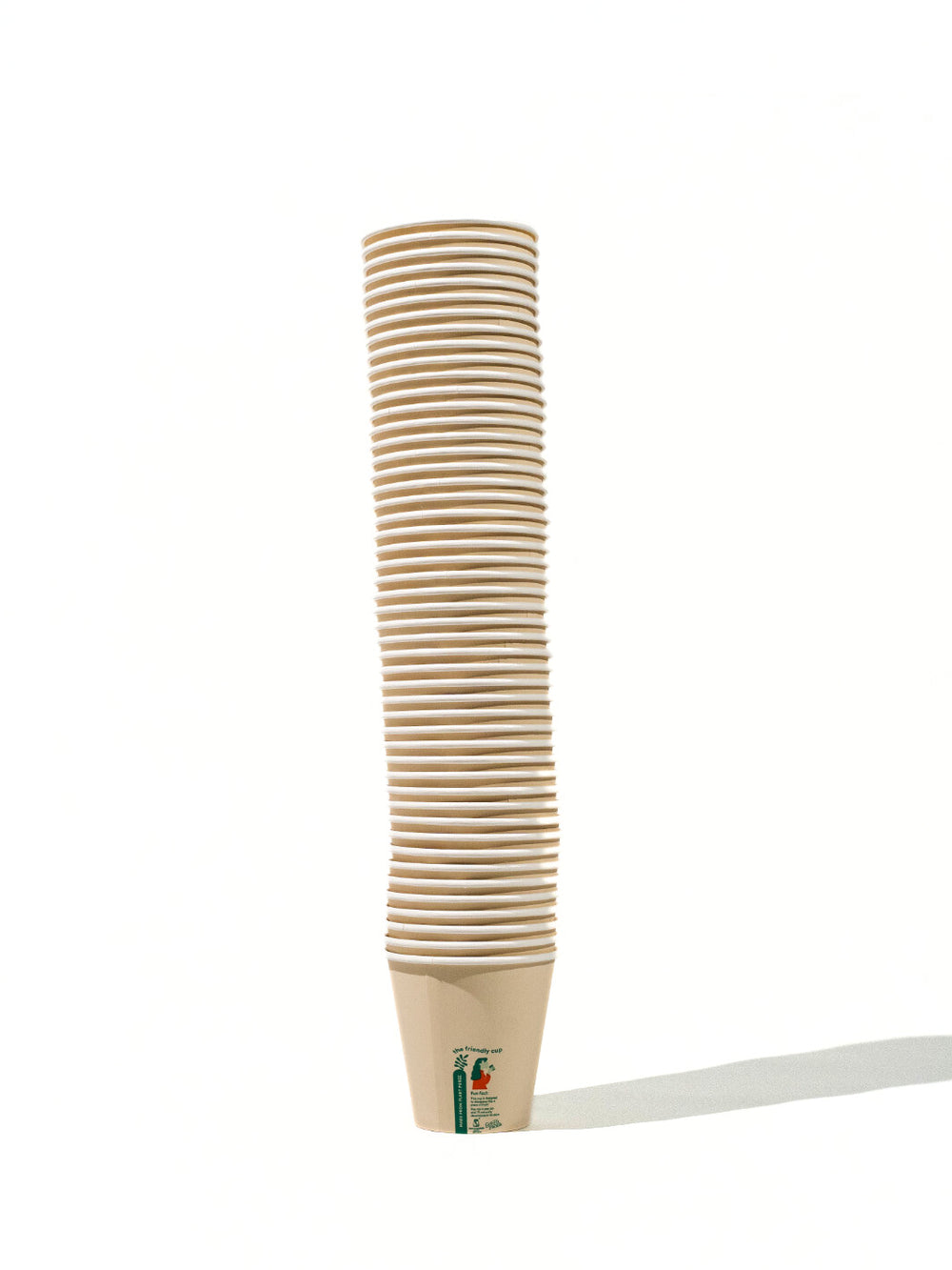 LITTLE GREEN PANDA Home Compostable Paper Cup (⌀90mm) (1000-Pack)