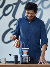 Photo of HARIO V60-02 SWITCH Immersion Dripper (200ml/6.76oz) (Ceramic) ( ) [ HARIO ] [ Steep and Release Brewers ]