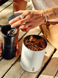 Photo of MiiR Airlock Coffee Canister (340g/12oz) ( ) [ MiiR ] [ Storage ]
