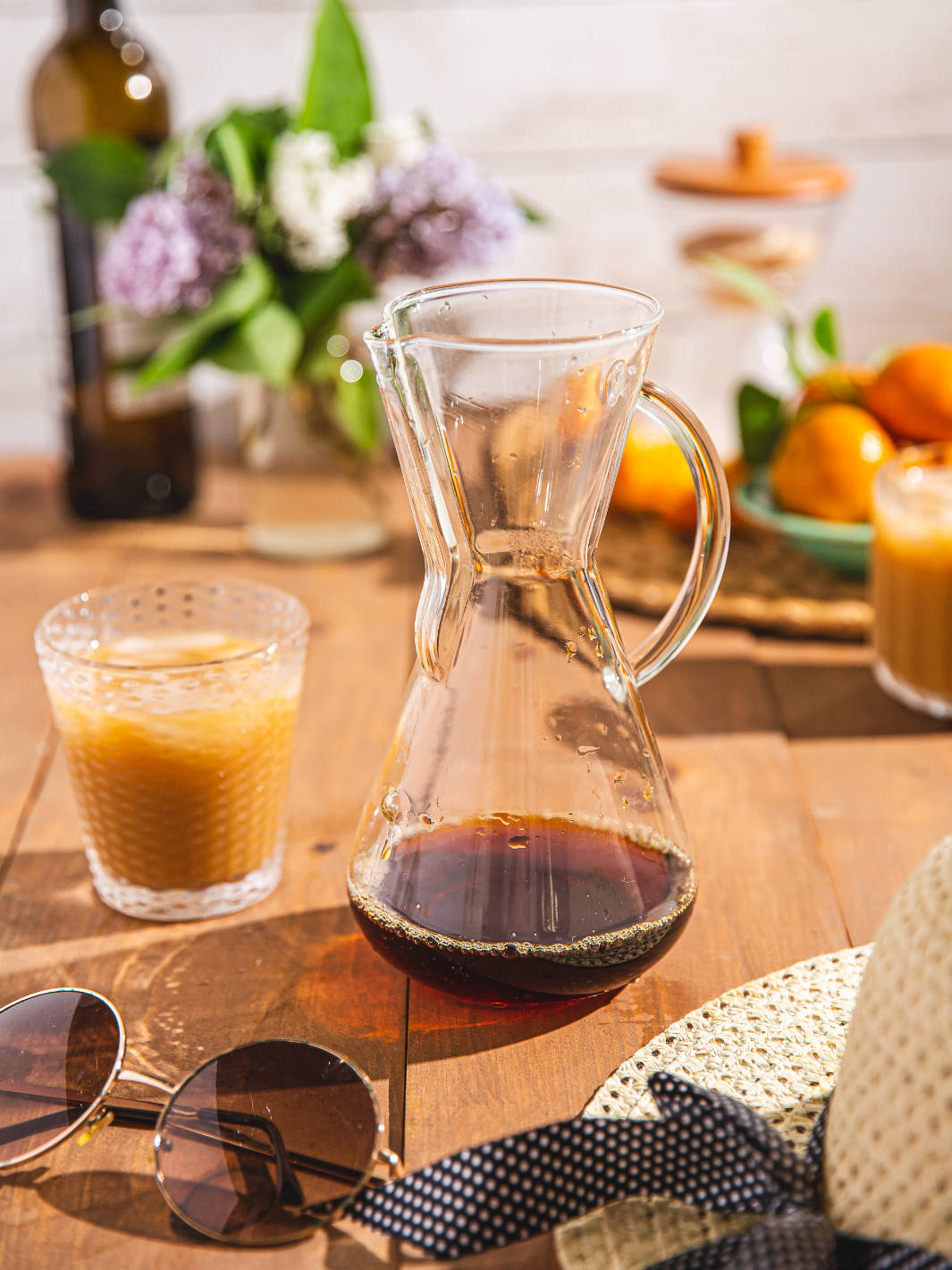 CHEMEX® Three Cup Glass Handle