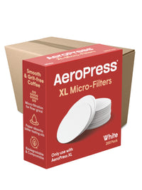 Photo of AeroPress XL Microfilters (200-Pack) ( 80 Units 1 Case ) [ AeroPress ] [ Paper Filters ]