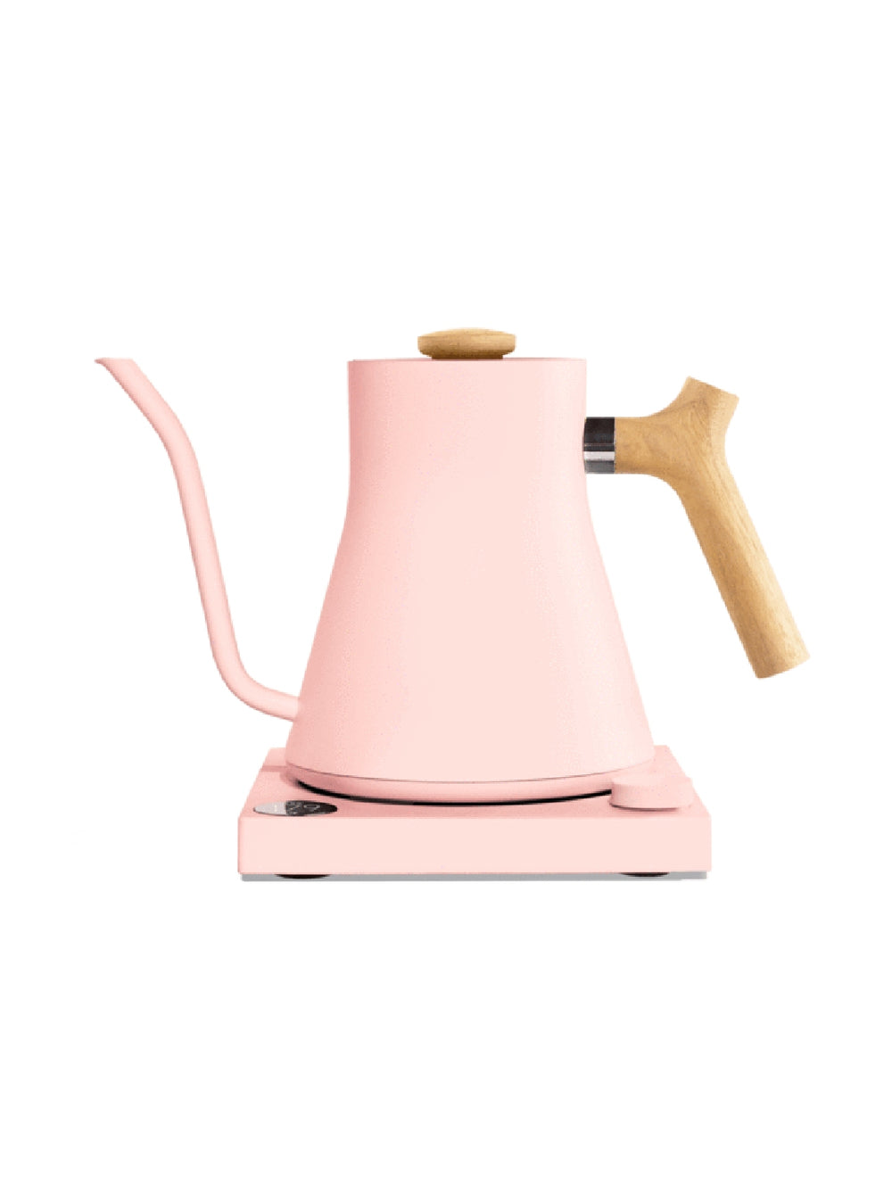 FELLOW Stagg EKG Electric Pour Over Kettle (120V) (Warm Pink and Maple)