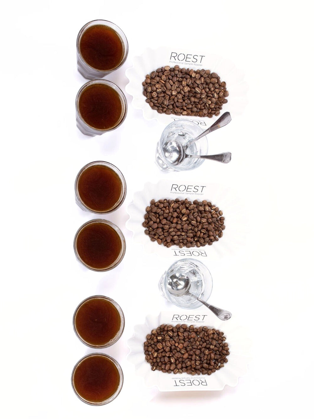 Photo of ROEST Bean Tray (3-Pack) ( ) [ ROEST ] [ Cupping Tools ]