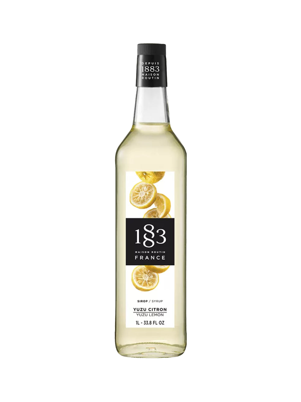 Photo of 1883 Yuzu Lemon Syrup (1000ml/33.8oz) ( Single Bottle ) [ 1883 ] [ Syrup ]