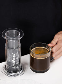 Photo of AeroPress Clear Coffee Maker (Transparent) (Damaged Box) ( ) [ Yard Sale ] [ Yard Sale ]