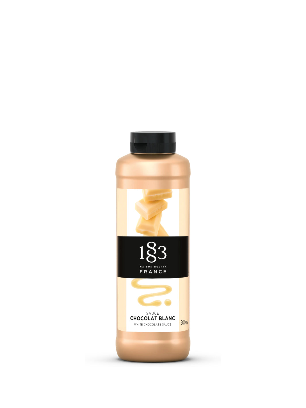 1883 White Chocolate Sauce Squeeze Bottle (500ml/16.9oz)