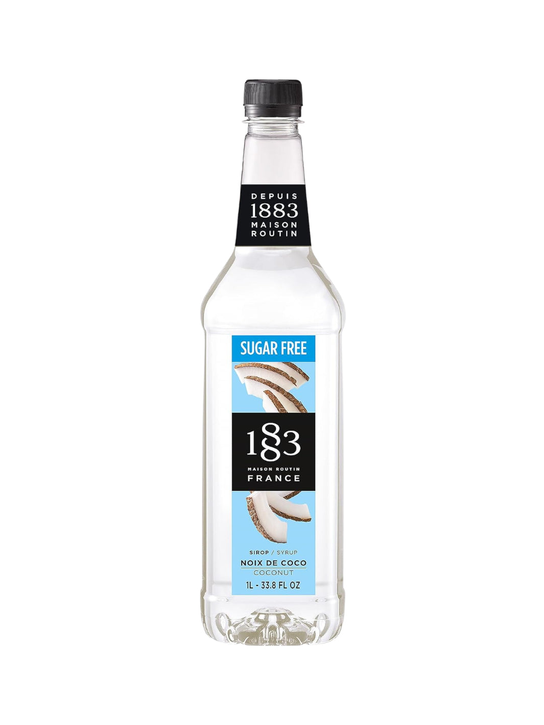 1883 Sugar Free Coconut Syrup (1000ml/33.8oz)