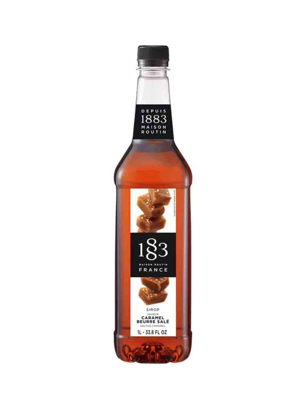 1883 Salted Caramel Syrup (1000ml/33.8oz)