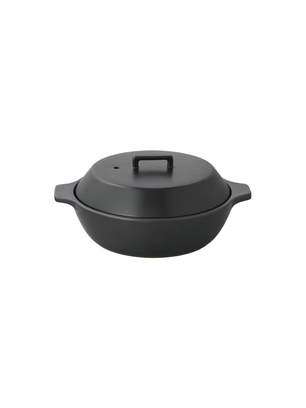 Photo of KINTO KAKOMI Ceramic Pot (1200ml/40.8oz) ( Black ) [ KINTO ] [ Kitchen ]