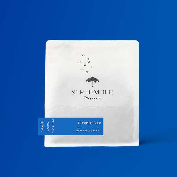 September - El Paraiso: Zeo Chiroso/Caturra