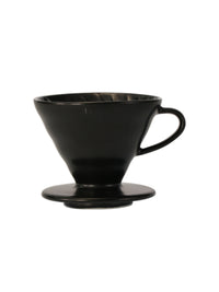 Photo of HARIO V60-02 Dripper (Ceramic) ( Matte Black ) [ HARIO ] [ Pourover Brewers ]