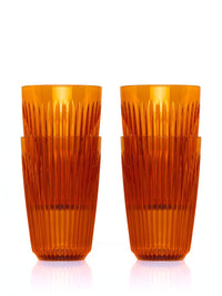 Photo of HUSKEE Renew Cup (355ml/12oz) ( Amber 4-Pack ) [ Huskee ] [ Coffee Cups ]