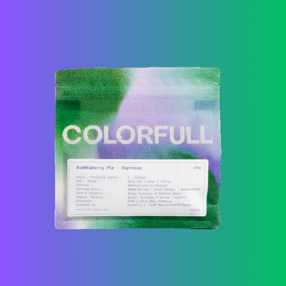 Photo of Colorfull - Bumbleberry Pie Espresso ( ) [ Colorfull Coffee ] [ Coffee ]