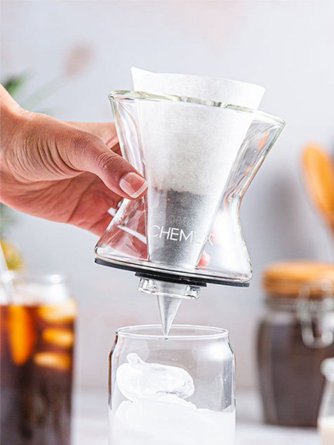 CHEMEX® Funnex Single Serve Pourover Brewer / Pourover Brewers