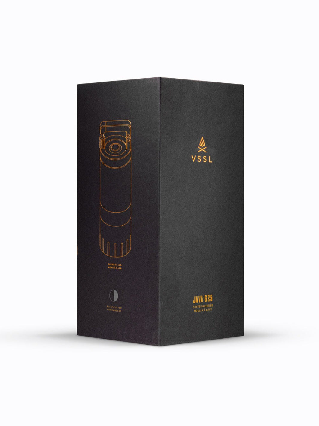 VSSL Java G25 Hand Grinder (Black) (Damaged Box)